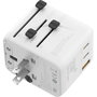 Boompods World Travel Plug 20W Blanc