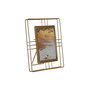 Cadre photo Home ESPRIT Doré Métal Verre 17,5 x 2,5 x 22,5 cm (12 Unités)