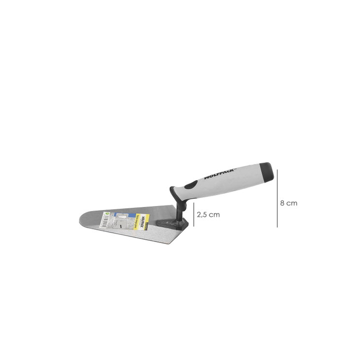 WOLFPACK LINEA PROFESIONAL Truelle Maurer Gummy-grip 348 140 mm