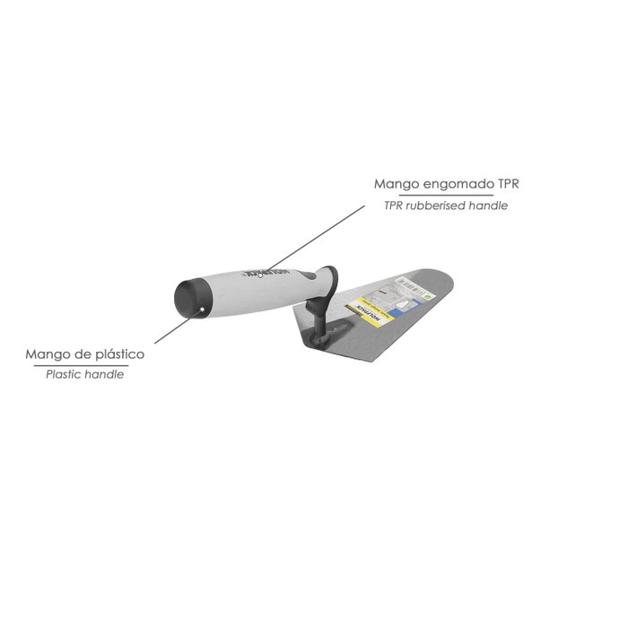 WOLFPACK LINEA PROFESIONAL Truelle Maurer Gummy-grip 348 140 mm