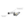 WOLFPACK LINEA PROFESIONAL Truelle Maurer Gummy-grip 348 140 mm