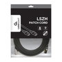GEMBIRD Câble Réseau Rigide FTP 6ème Catégorie PP8-LSZHCU-BK-7.5M Noir 7,5 m