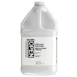 Golden OPEN Acryl.Medio Médium Acrylique Mat 3,78 L