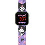 Kids Licensing - Montre LED Kuromi pour enfants - Affichage 12h et date complète (mois/jour) - Fonctionne sur pile - Licencié Hello Kitty - Dès 3 ans