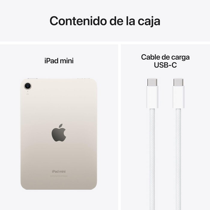 Tablette Apple iPad mini 8,3" Hexa Core 8 GB RAM 256 GB Blanc