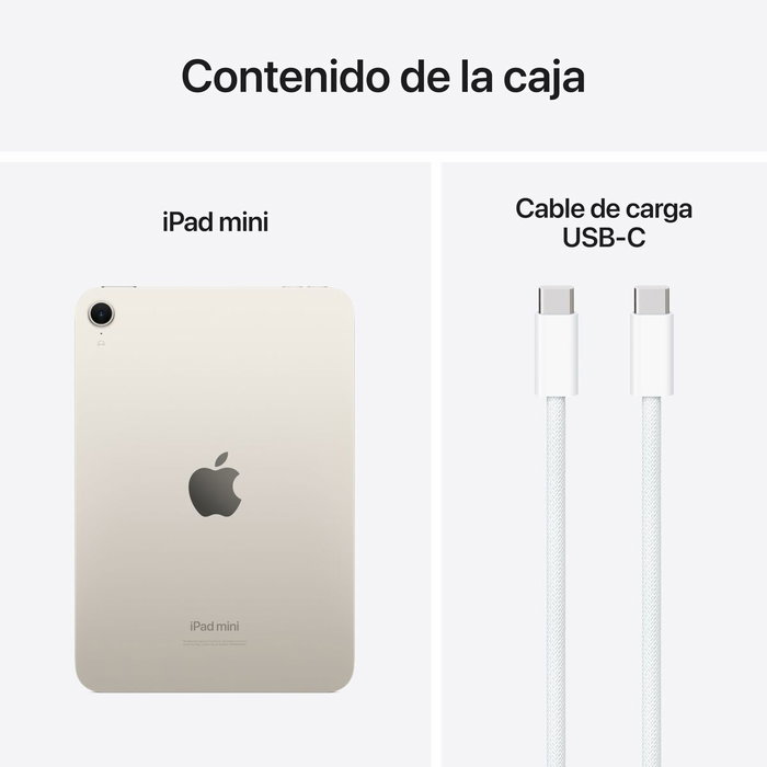 Tablette Apple iPad mini 8,3" Hexa Core 8 GB RAM 256 GB Blanc