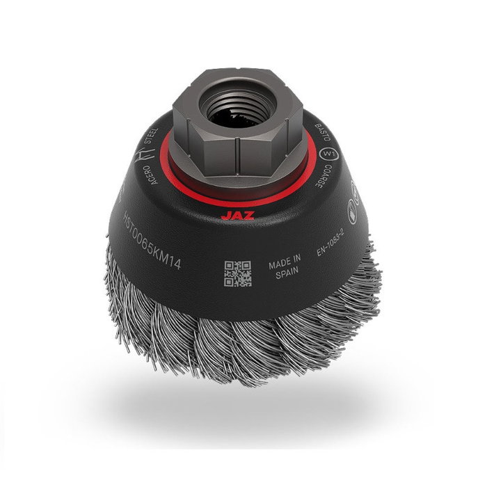 JAZ Cepillo Jaz Hst 65X0,50Xm14 Trnzdo - Brosse pour tôle JAZ Cepillo Jaz Hst 65X0,50Xm14 Trnzdo - Brosse pour tôle