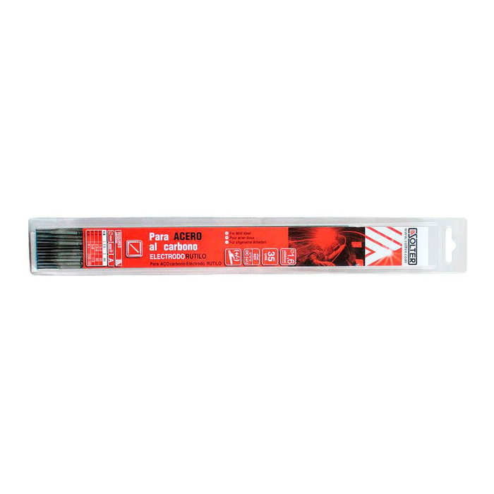 Solter Électrode rutile Ø4 x 350 mm, blister de 12 unités Solter Électrode rutile Ø4 x 350 mm, blister de 12 unités