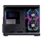 Einarex PRISMA SM300 RGB Boîtier Gaming Micro-ATX Noir avec Verre Trempé