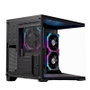 Einarex PRISMA SM300 RGB Boîtier Gaming Micro-ATX Noir avec Verre Trempé