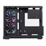 Einarex PRISMA SM300 RGB Boîtier Gaming Micro-ATX Noir avec Verre Trempé