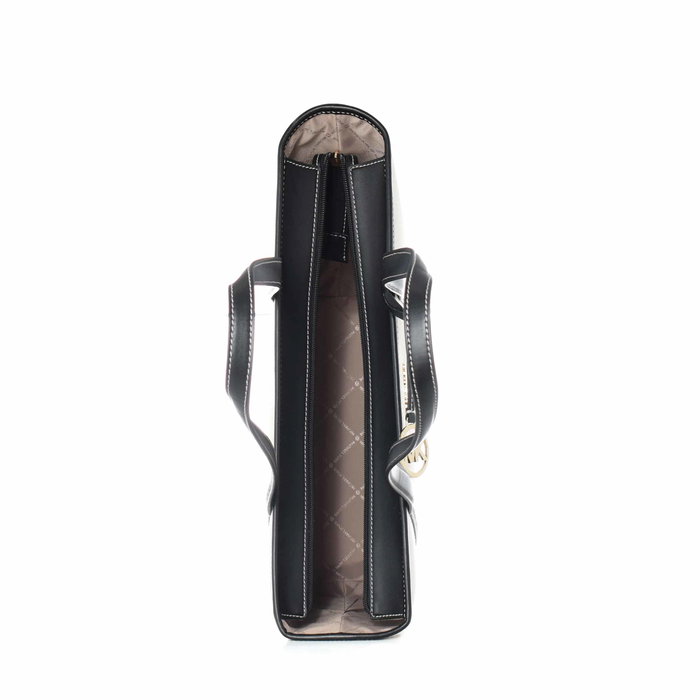 Michael Kors Sac à main Pratt 35S4G3FT3C-BLACK Noir en toile Michael Kors Sac à main Pratt 35S4G3FT3C-BLACK Noir en toile