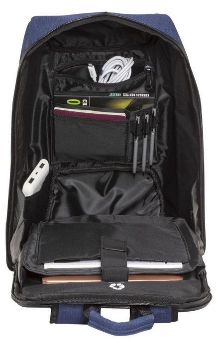 dbramante1928 Christiansborg Recycled Backpack 16'' Bleu foncé