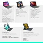 Logitech Universal Folio - Etui clavier AZERTY pour tablettes 9-10 pouces - Noir