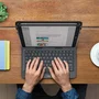 Logitech Universal Folio - Etui clavier AZERTY pour tablettes 9-10 pouces - Noir