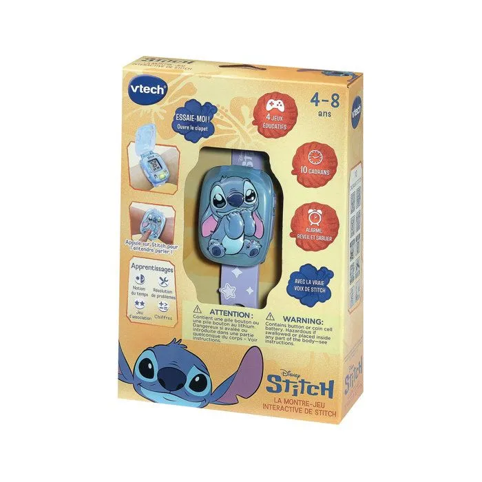Vtech Stitch - La montre-jeu interactive - Multicolore