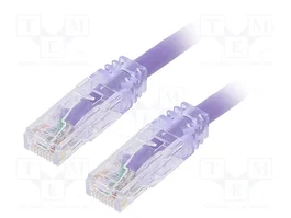 PANDUIT Cordon de raccordement Cat 6 U/UTP violet 1m
