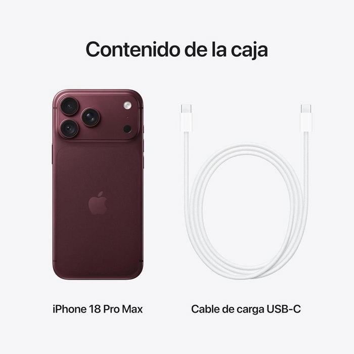 Apple iPhone 18 Pro Max 256 Go Burgundy