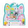 Jazwares Lot de 8 figurines Squish a Long 2,5 cm - Modèles assortis