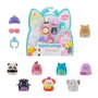 Jazwares Lot de 8 figurines Squish a Long 2,5 cm - Modèles assortis
