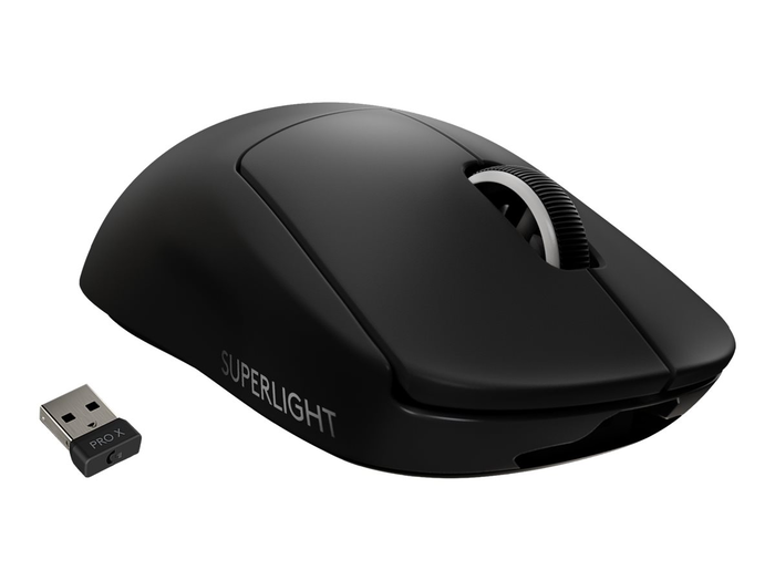 Logitech PRO X SUPERLIGHT, Souris Gaming Sans Fil Noire Logitech PRO X SUPERLIGHT, Souris Gaming Sans Fil Noire