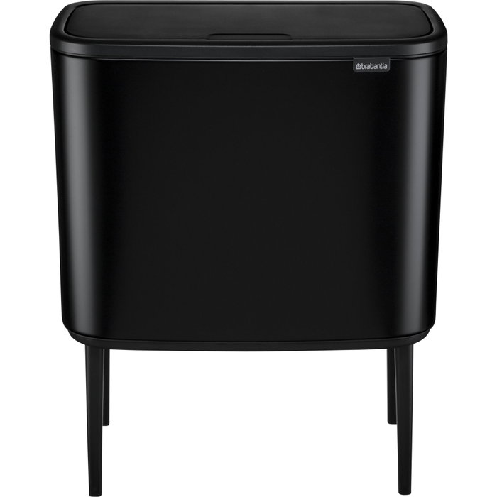 Brabantia Bo Touch Bin noir mat, 3 x 11 L Brabantia Bo Touch Bin noir mat, 3 x 11 L