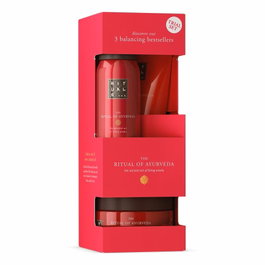 Rituals Coffret The Ritual Of Ayurveda : Mousse Douche 50 ml, Gommage Corps 125 g, Baume Hydratant 70 ml