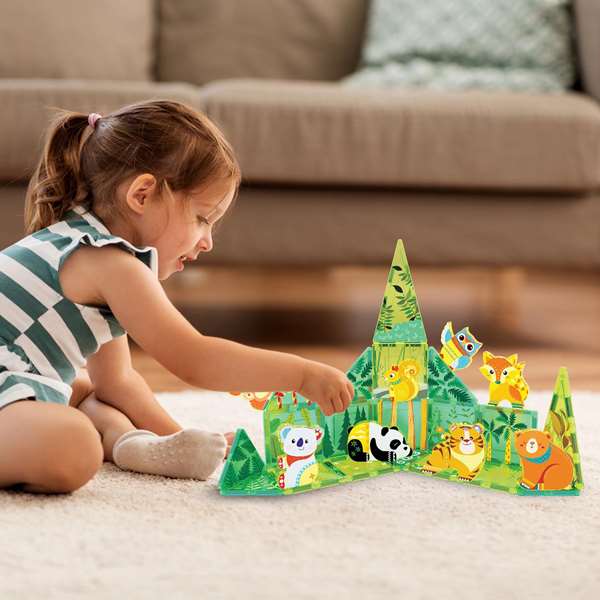 Cefa Picasso Tiles Bloques Magneticos Bosque 26 Pièces Cefa Picasso Tiles Bloques Magneticos Bosque 26 Pièces