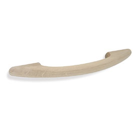 DUVER Tirador en bois de chêne 70 x 96 mm avec cheville
