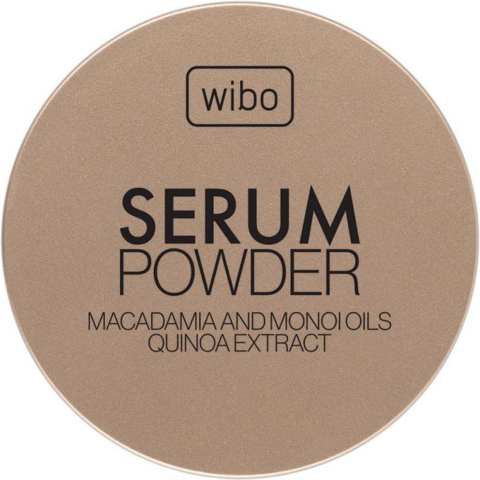 Wibo Serum Powder Poudre Fixante Libre 10 g à la Macadamia et Quinoa, Transparent, Absorbe l'huile Wibo Serum Powder Poudre Fixante Libre 10 g à la Macadamia et Quinoa, Transparent, Absorbe l'huile