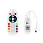 Tuya Contrôleur LED RGB App + Télécommande 12-24VDC IP20 pour Ruban LED RGBIC