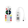 Tuya Contrôleur LED RGB App + Télécommande 12-24VDC IP20 pour Ruban LED RGBIC