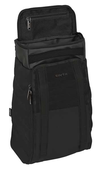 Safta Sac à dos de voyage professionnel noir 33 cm x 55 cm x 18 cm
