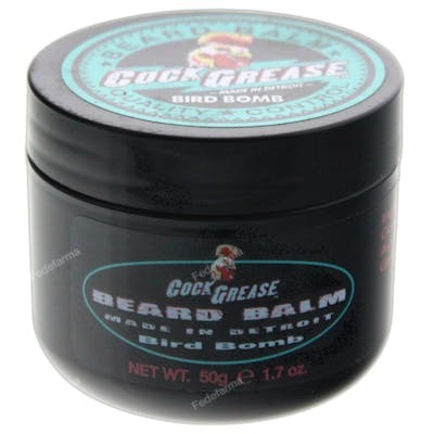 Cock Grease Bird Bomb Baume à barbe hydratant 50 g Cock Grease Bird Bomb Baume à barbe hydratant 50 g