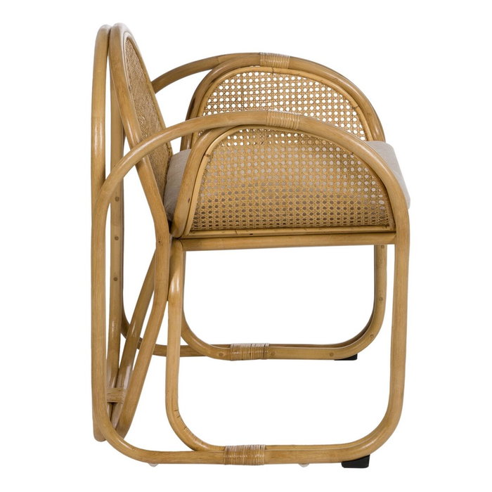 BigBuy Home Fauteuil Naturel Rotin