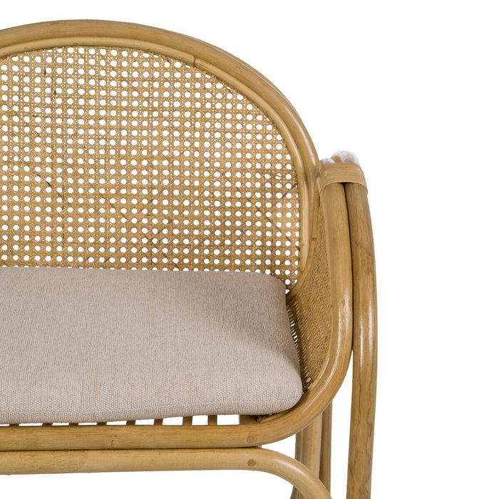 BigBuy Home Fauteuil Naturel Rotin