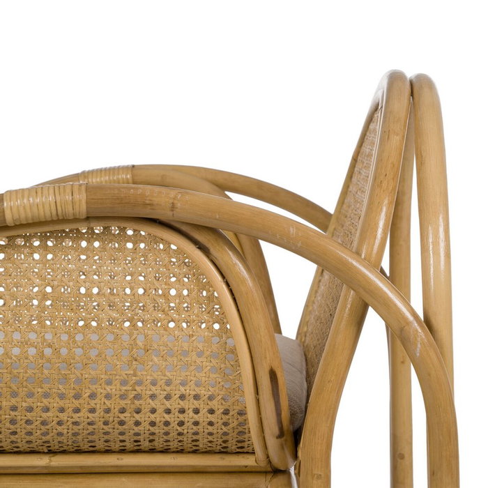 BigBuy Home Fauteuil Naturel Rotin