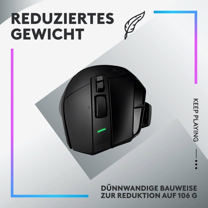 Logitech G G502 X PLUS RGB Souris de jeu sans fil Logitech G G502 X PLUS RGB Souris de jeu sans fil