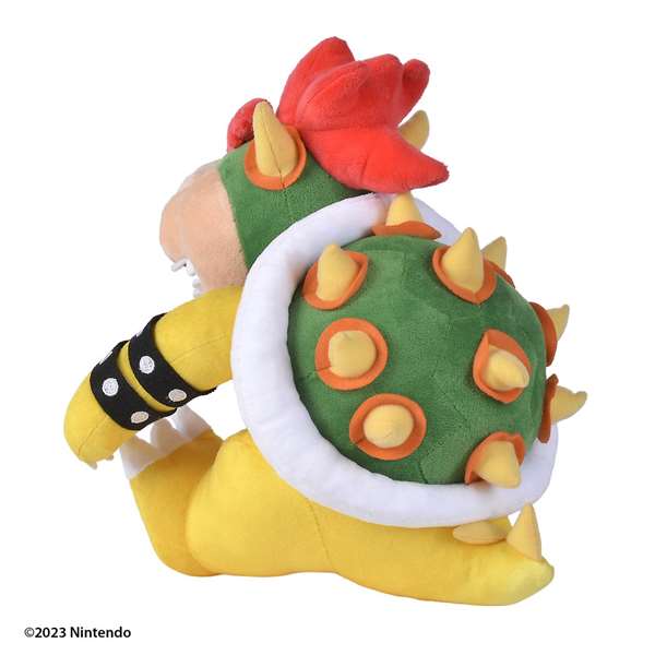 Smowy Peluche Bowser - Peluche géante 30 cm - Jouet pour enfants à partir de 12 mois