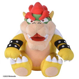 Smowy Peluche Bowser - Peluche géante 30 cm - Jouet pour enfants à partir de 12 mois