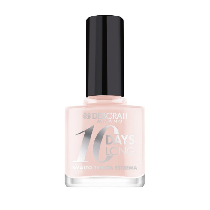 Deborah Milano Vernis à Ongles 10Days Long Nude Pink 791 - Durée 10 Jours, 15 Nuances, Sans Toluen, Formaldehyde, Camphre, Pinceau Large Deborah Milano Vernis à Ongles 10Days Long Nude Pink 791 - Durée 10 Jours, 15 Nuances, Sans Toluen, Formaldehyde, Camphre, Pinceau Large