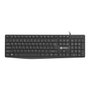 Natec NKL-1950 Clavier Noir Qwerty US