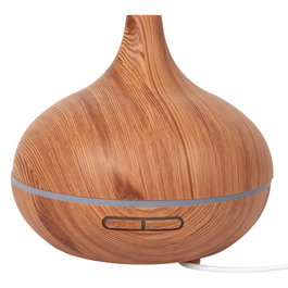 Home Deco Factory Diffuseur LED Effet Bois USB 300 ml