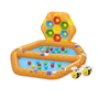 Bestway 52639 Piscine Gonflable Enfant Abeilles avec Balles 127x119x61 cm +12 Mois Jardin