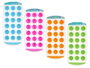 LEKNES Lot de 48 cubitières rondes multicolores