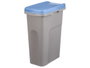 Stefanplast Corbeille à Papier avec Maintien de Sac 25L Bleu 24x51x39 cm (Set de 6)