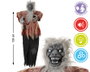 BigBuy Home Décoration d'Halloween Loup-garou Animé 120 cm avec Lumière et Son