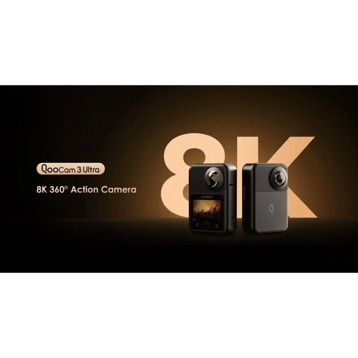 Kandao QooCam 3 Ultra Caméra d'action 360° Kandao QooCam 3 Ultra Caméra d'action 360°