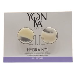 YonKa Set échantillons soins visage anti-âge : Age Defense Fluid et Age Defense Hydrating Serum, 1,5 ml chacun
