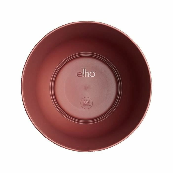 Elho Pot de fleurs Jazz Rond Rouge Ø 26 x H 24 cm